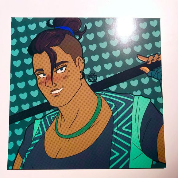 LAST CHANCE - Beauregard Lionett Critical Role Mighty Nein Mini Print - Picture 1 of 1